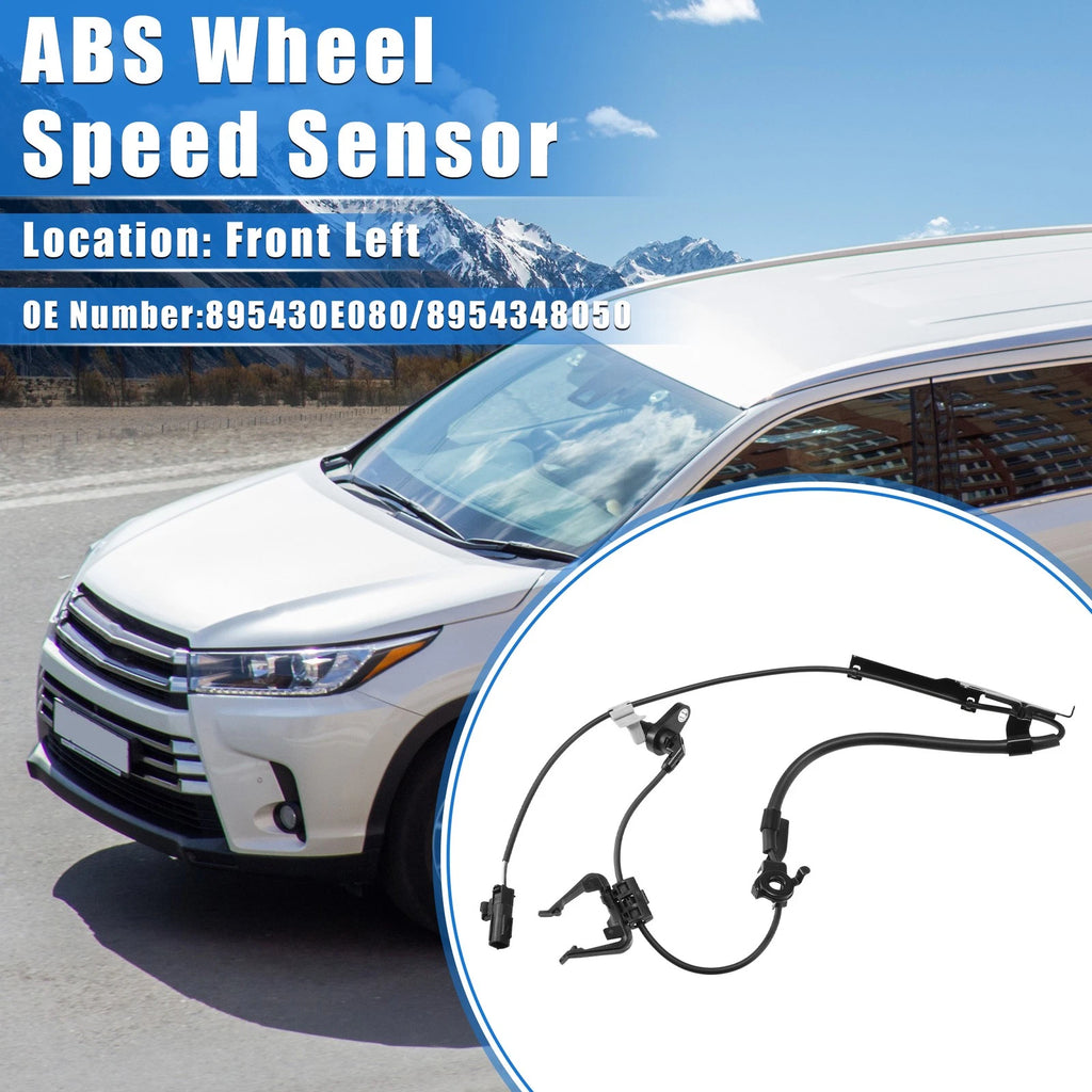 ABS Wheel Speed Sensor Front Left Side for Toyota Highlander (2001–2024)