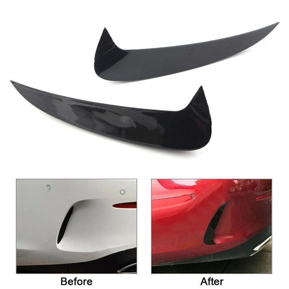Rear Bumper Spoiler Side Air Vent Trim for Benz E-Class Coupe W238 C238 (2016–2021)