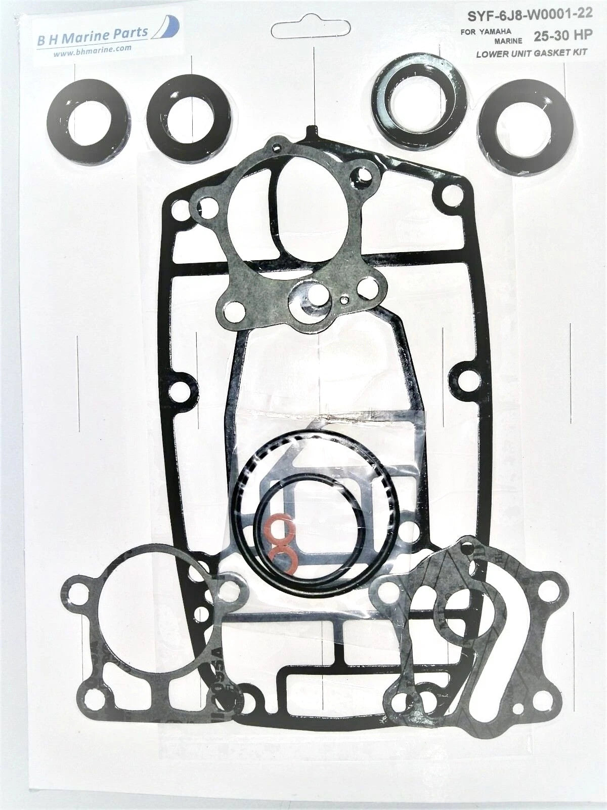 Lower Unit Seal Kit for Yamaha 25HP-30HP (6J8-W0001-21-00)