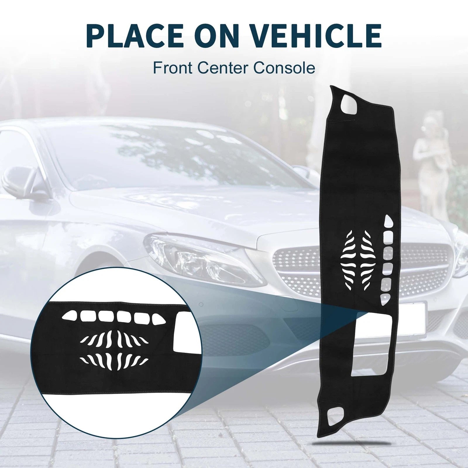Dashboard Dash Cover Mat Replacement for Mercedes-Benz GLB X247 (2020–2022)