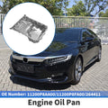 Engine Oil Pan Replacement for Honda Accord (1998–2002) Steel Silver Tone