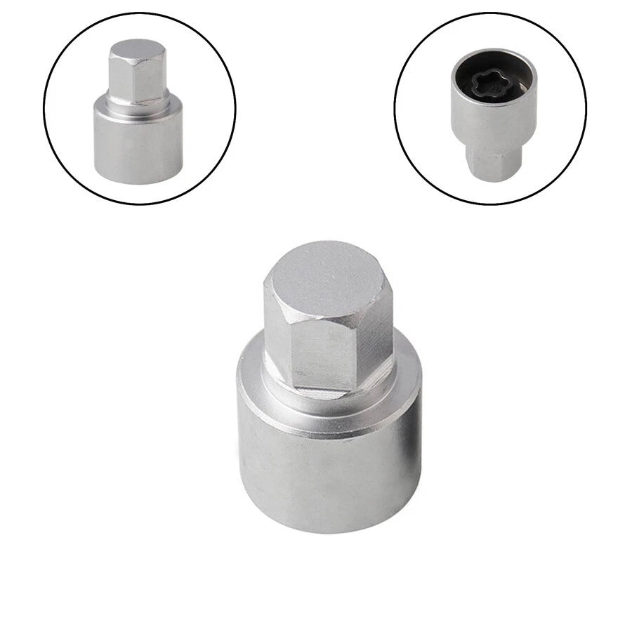 For BMW Tire Wheel Lock Anti-Theft Screw Lug Nut Bolt #41 Removal Key Socket