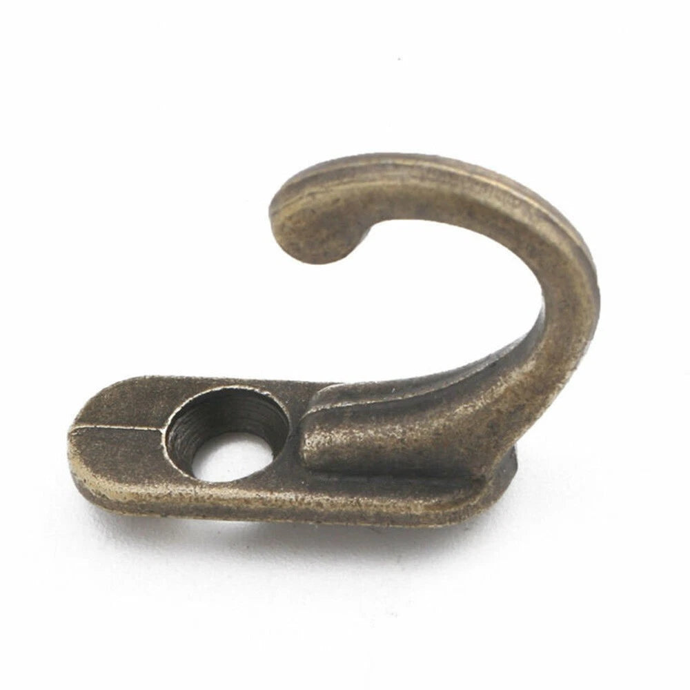 10X Key Holder Hook Coat Rack Hanger Antique-style Wall Mount