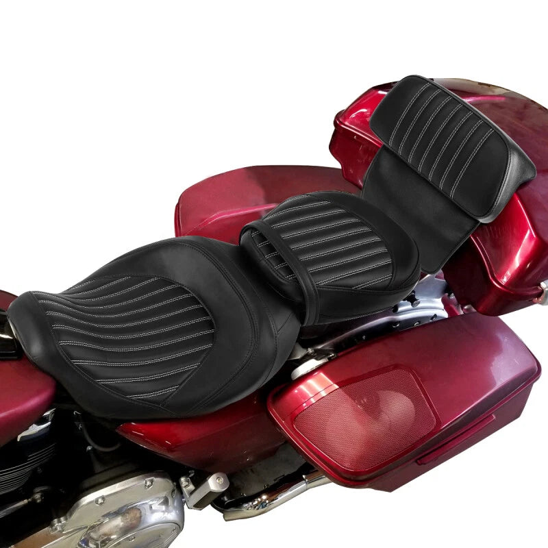 Seat Backrest Pad for Harley Road Electra Glide (2014–2023)