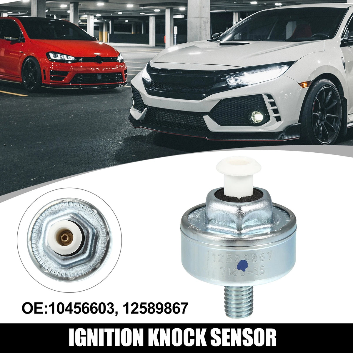 Ignition Knock Sensor 10456603 for Cadillac Escalade 5.3L 6.0L (2002–2006)