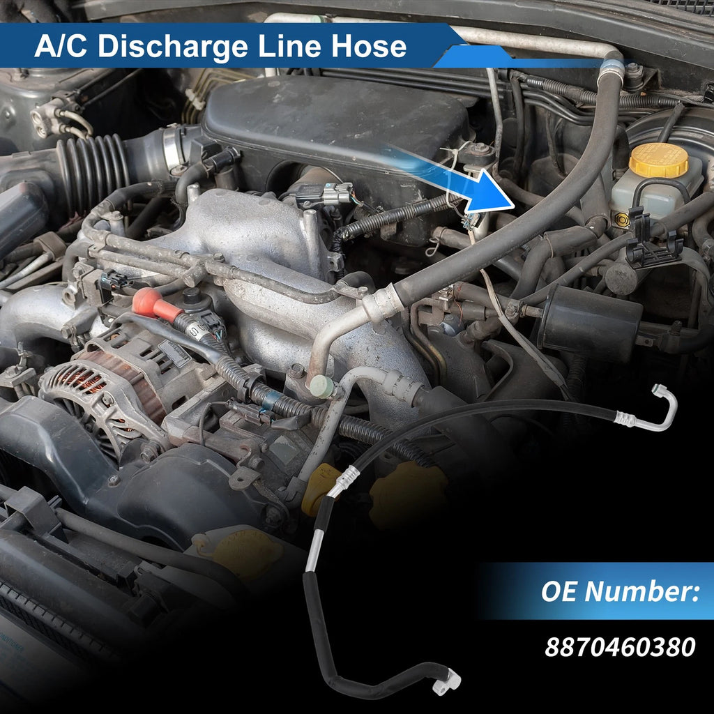 A/C Refrigerant Liquid Hose Replacement for Toyota Land Cruiser 2002–2009