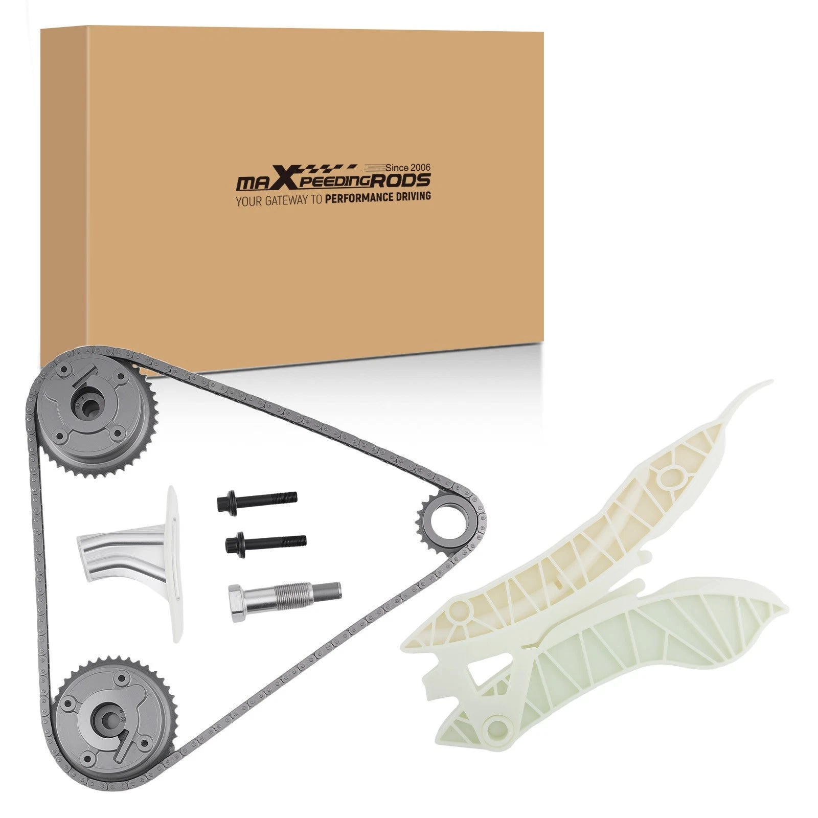 Engine Timing Chain Kit + VVT Sprocket for Mini Cooper 1.6L (2007–2016) 11317533880