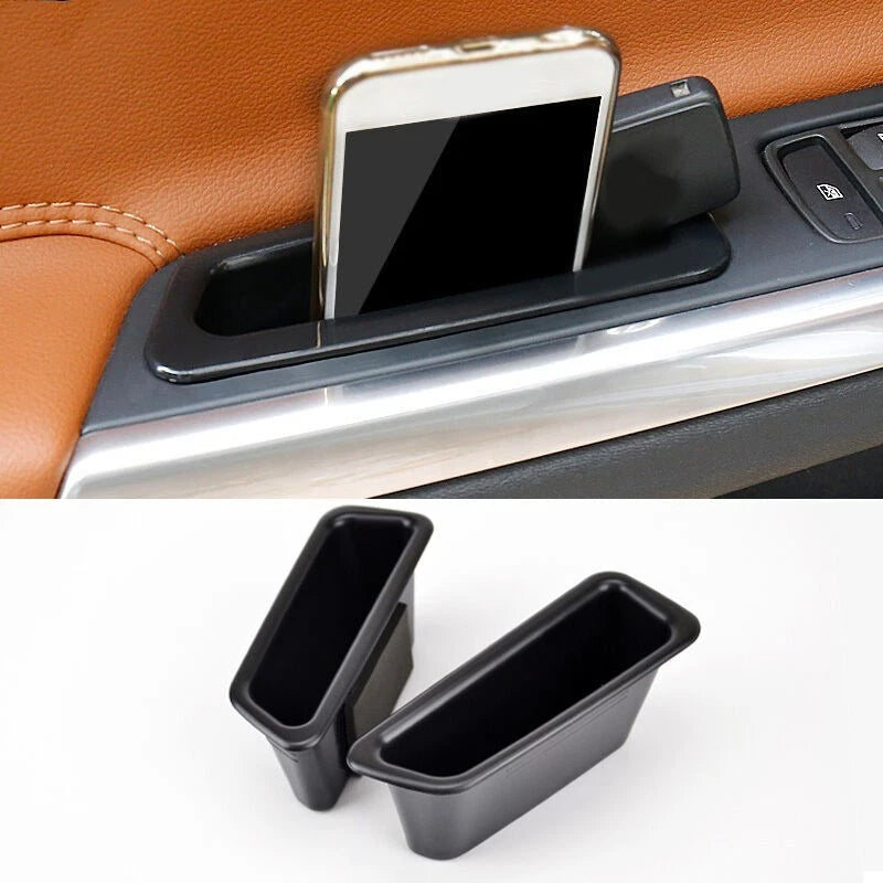 1 Pair ABS Plastic Front Door Handle Armrest Tray for Volvo S60 (2011–2018)