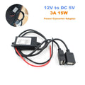 12V to DC 5V Dual USB Converter Module for Dash Cam (Universal)