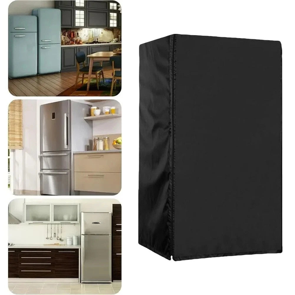 Outdoor Refrigerator Dust Protection Cover Waterproof 210D Oxford Cloth