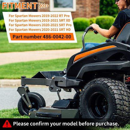 LED Light Bar w/ Bracket Hardware Kit for Spartan Mowers (486-0052-00)