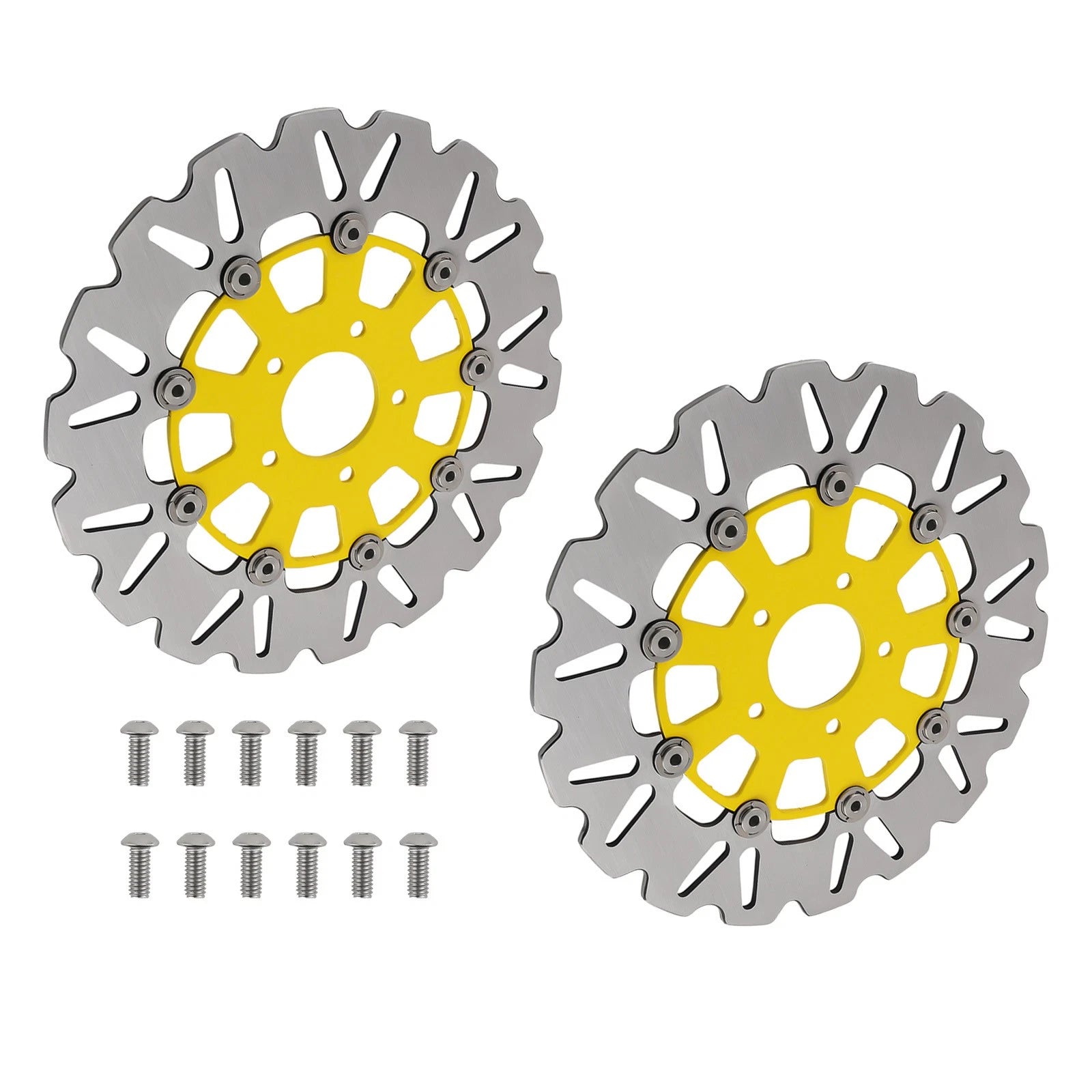 2PC Front Brake Rotor Disc Kit for Harley-Davidson Touring (2008–2019)