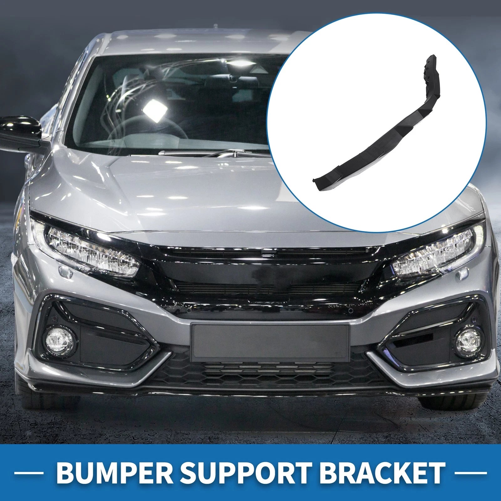 Right Front Bumper Retainer Bracket No.865821W200 for Kia Rio (2012–2015)