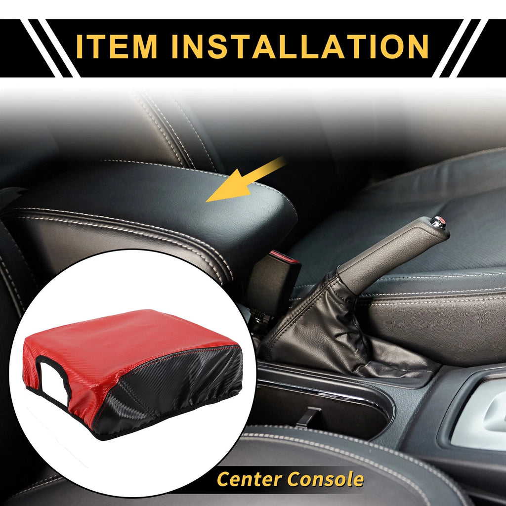 Center Console Lid Armrest Cover Replacement for Ford F-150 (2015–2020)