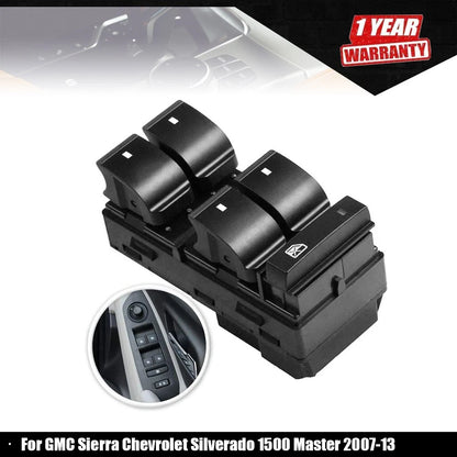 Power Window Door Switch for GMC Sierra, Chevrolet Silverado 1500 (2007–2013)