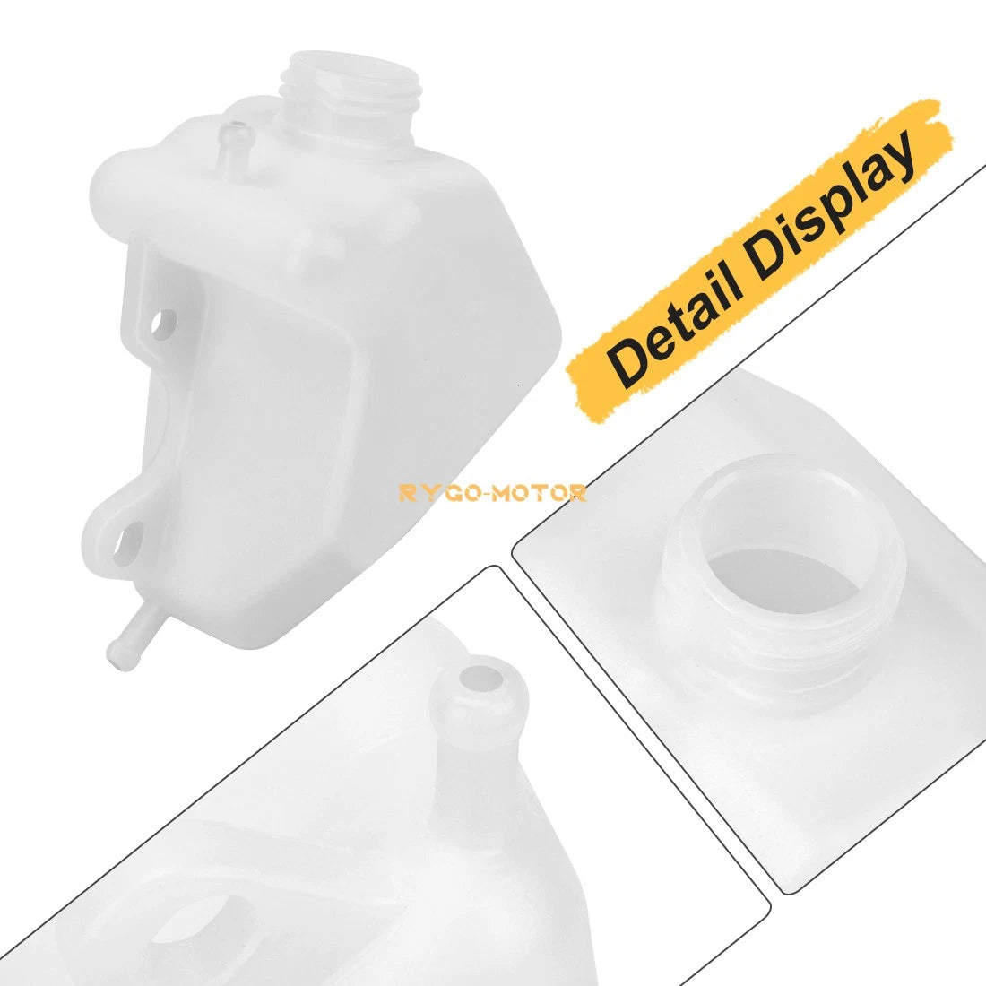 Coolant Reservoir Tank w/ Cap for Kawasaki KLX250 KLX300 SM (2009–2024) 43078-0044