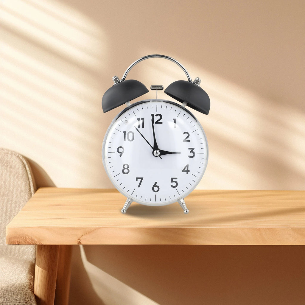 Extra Loud Alarm Clock with Night Light - Compact Size