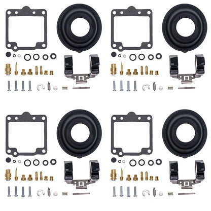 4X Carburetor Kit for Suzuki GS1100 (1980–1983) GS1100E Float Diaphragm
