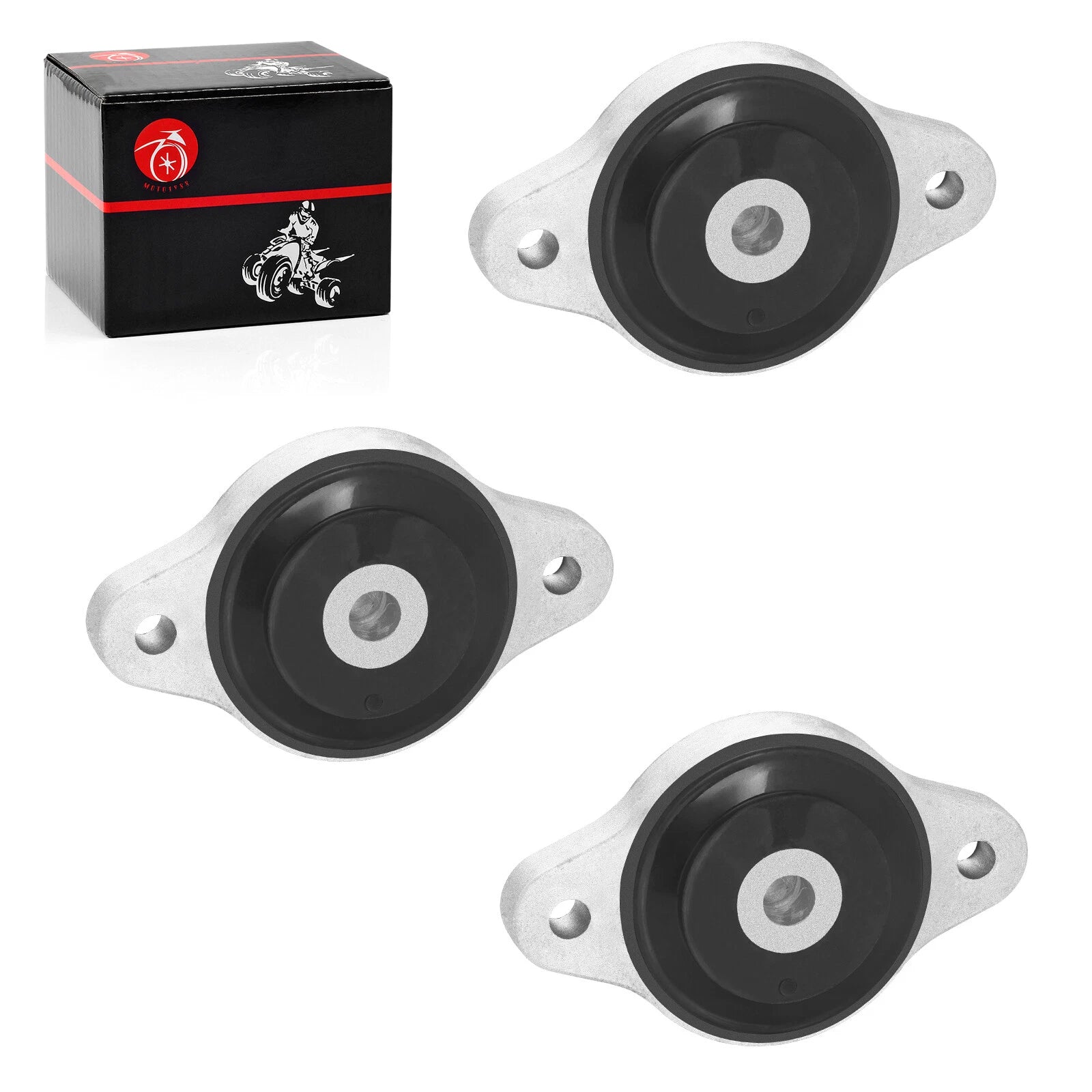 3X Engine Mount Transmission Bracket for Polaris RZR 800 (2008–2014)