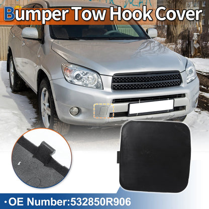 Front Tow Hook Cover for Toyota RAV4 (2009–2011) Unpainted