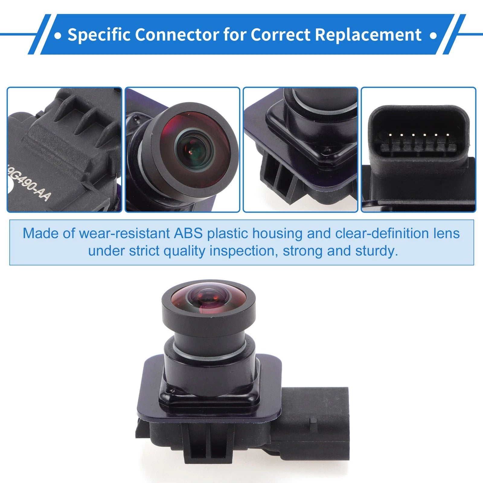 Rear View Camera for Ford Flex (2013–2015) 120-180°