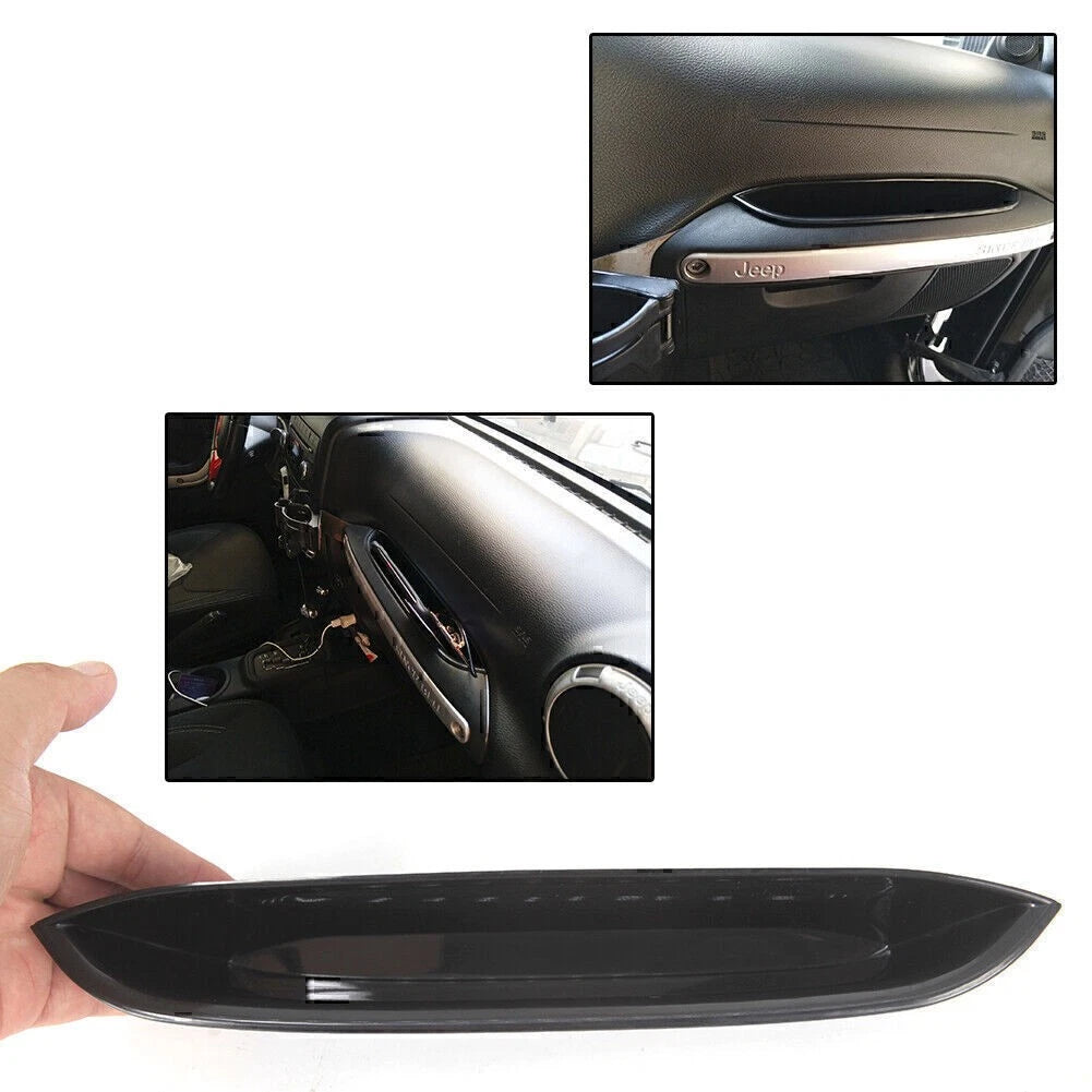 Passenger Side Grab Handle Storage Tray Organizer Box for 11-17 Jeep Wrangler JK