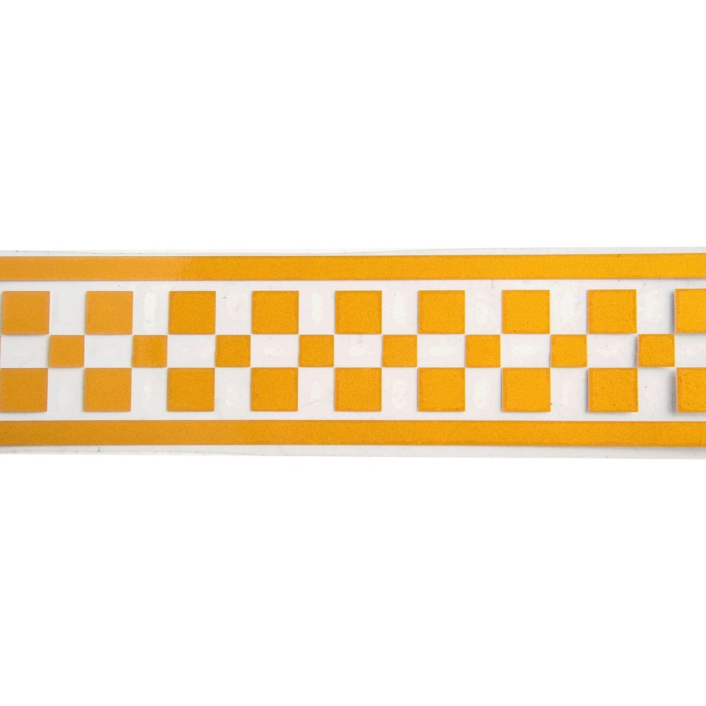 Checkered Stripes Decals for Motorbike