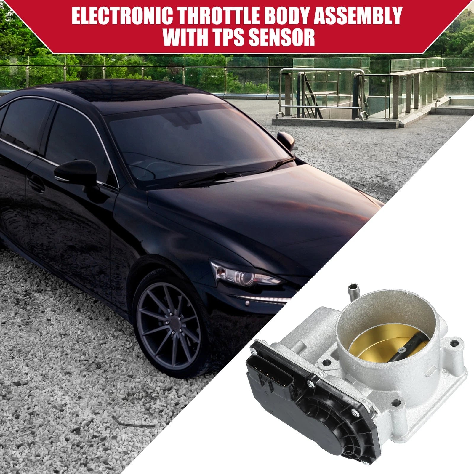 Electronic Throttle Body Replacement for Lexus GS300 V6 (2005–2006)