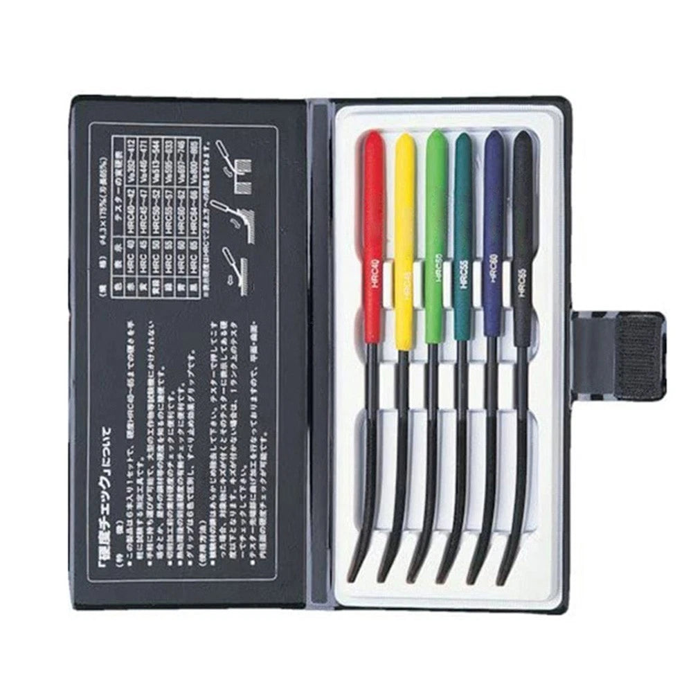 6 Piece Hardness Testing Kit for HRC40 and HRC65