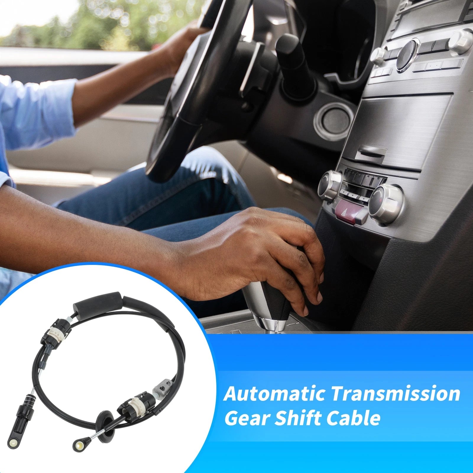 Auto Trans Gear Shifter Cable Replacement for Chevrolet Traverse GMC Acadia (2007–2017)