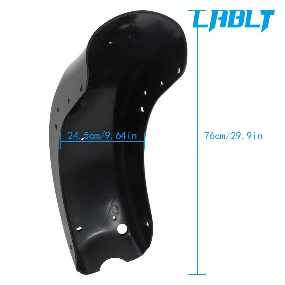 Black Rear Fender for Harley Electra Glide (2009–2022)