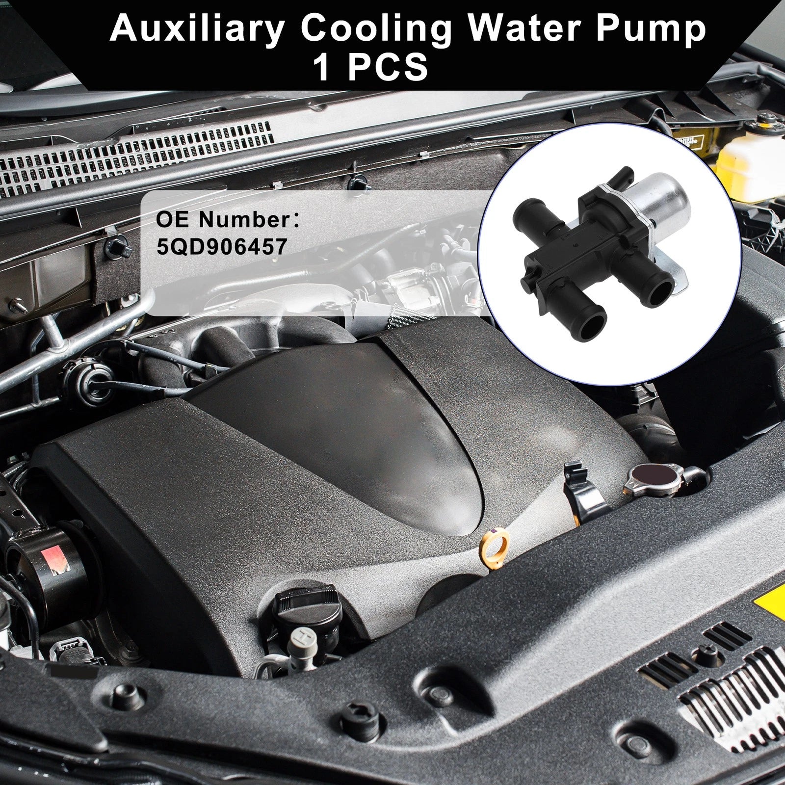 Auxiliary Cooling Water Pump Replacement for Audi A6 A7 (2019–2024)