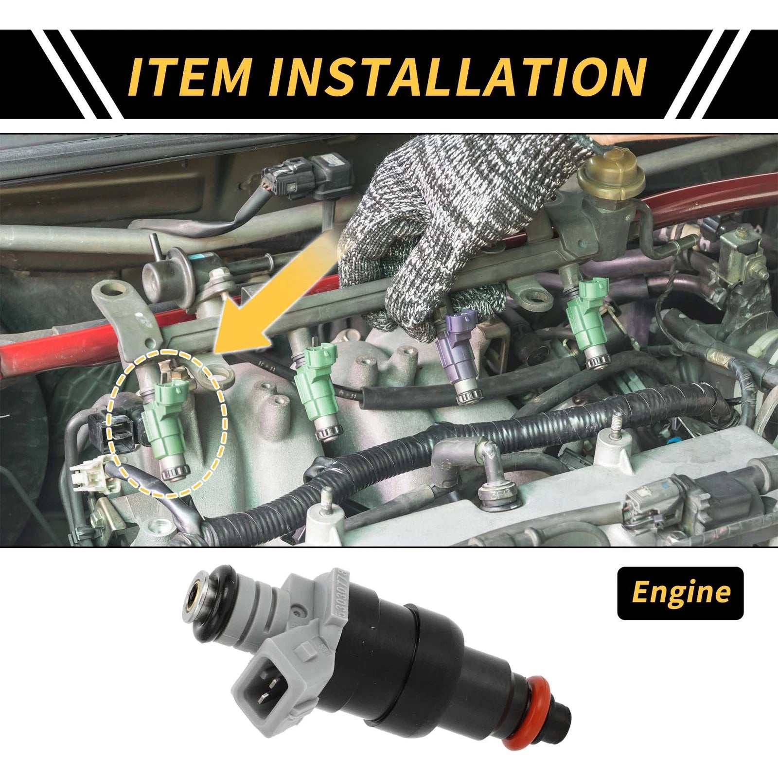 Fuel Injector for Dodge Ram 1500 Replacement (1996–1999)