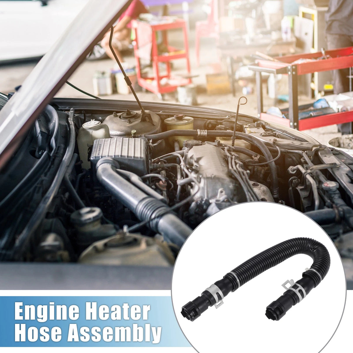 Engine Heater Hose Assembly No.4L3Z18472BB for Ford F-150 (2004–2008) Rubber