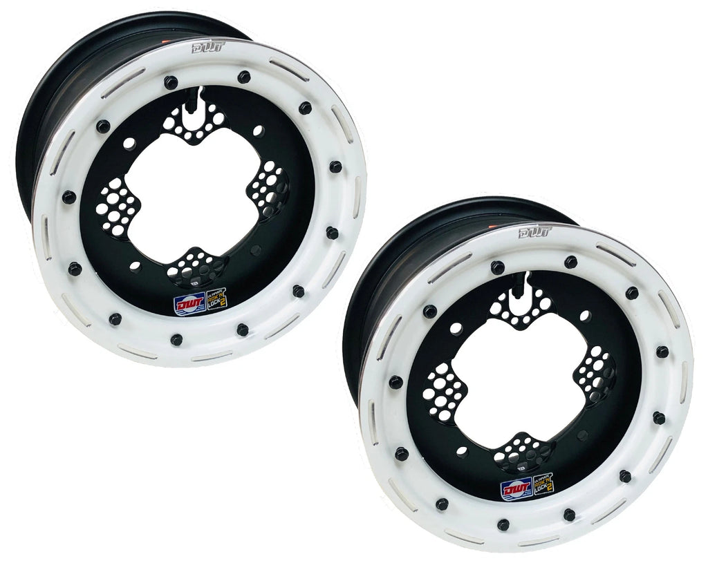 DWT ROK'N LOCK 10" Beadlock Rims for Warrior 350 (4/156)