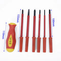 7x Insulated Dual Head Screwdriver Tool Kit 6.1 In