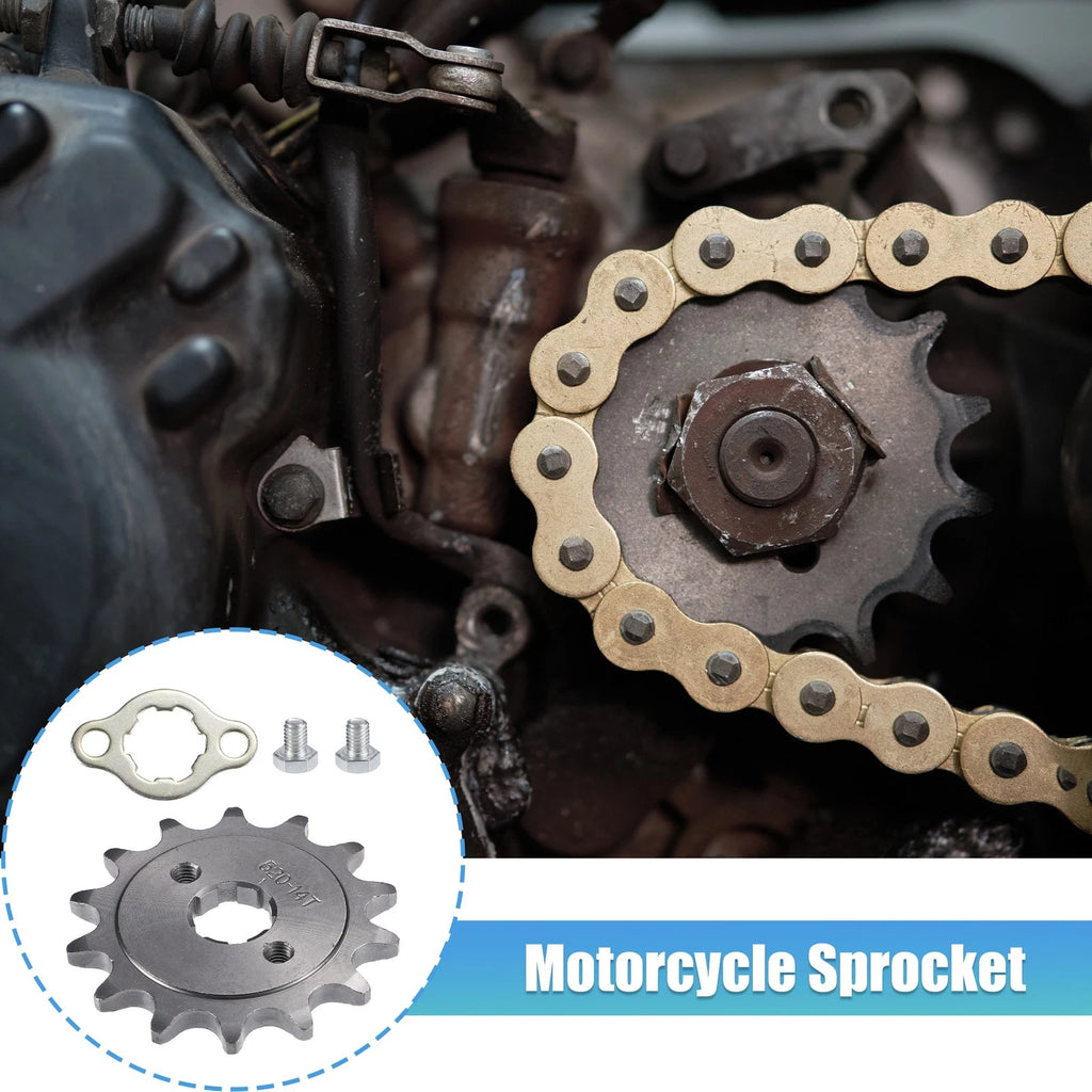 Front Engine Sprocket Set 14T 20mm ID for Dirt Pit Bike ATV (2005–2024)