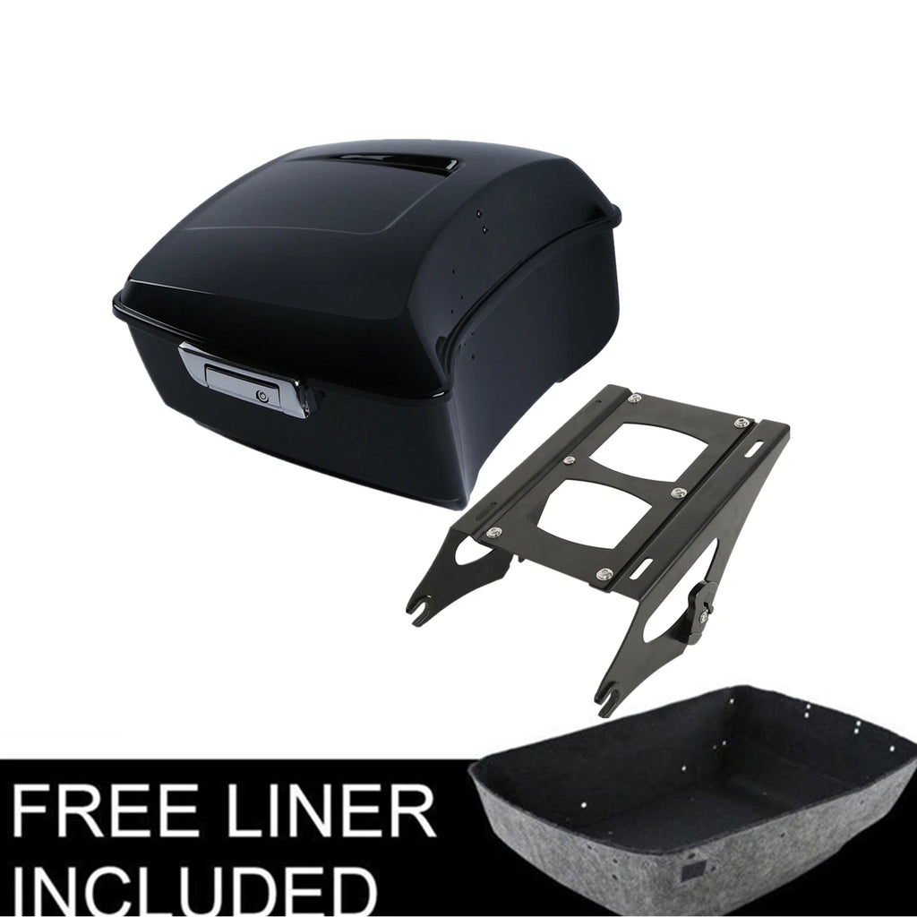 Trunk & 2 Up Mount Rack for Harley Touring Electra Road Glide (2014–Present)