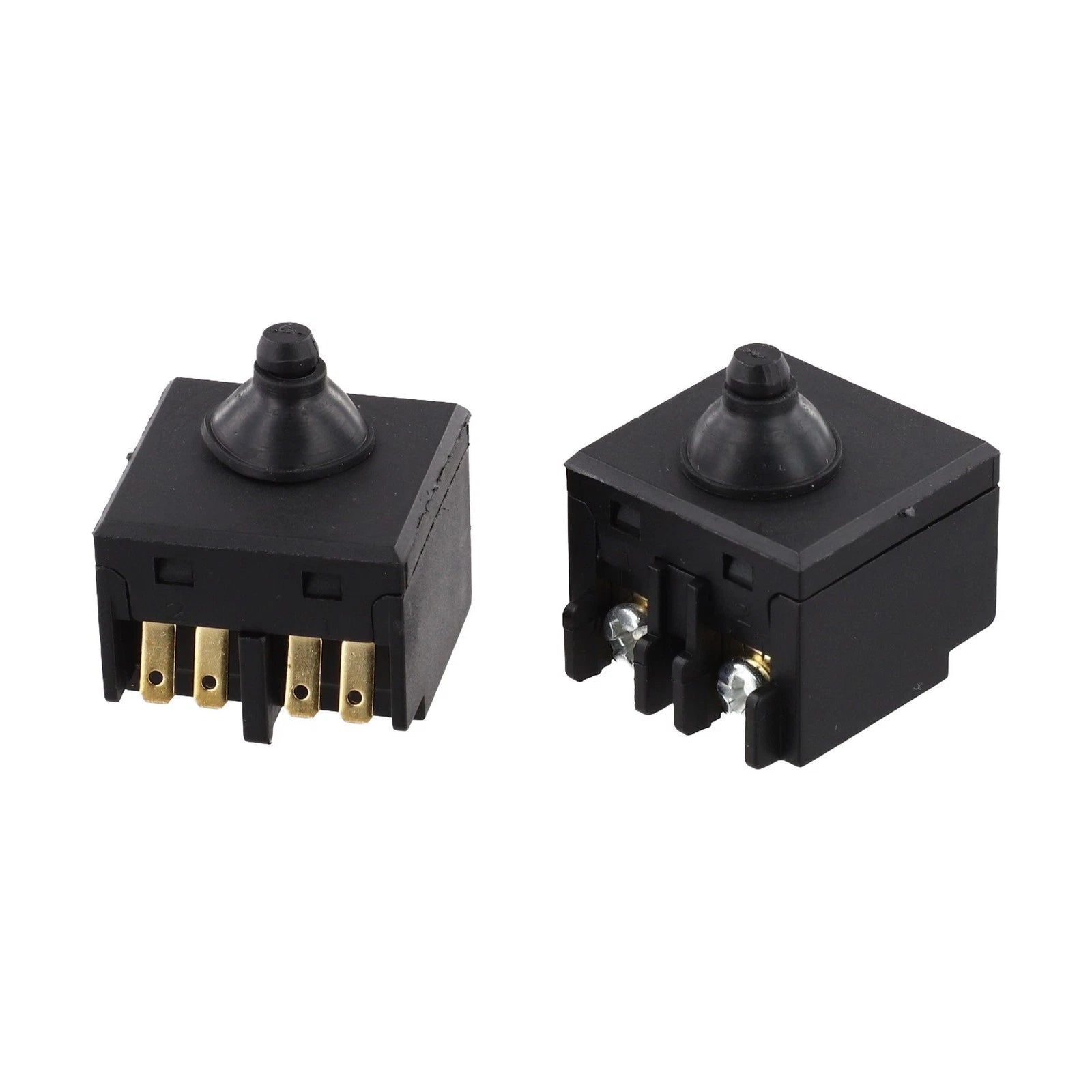 Replacement Button Switch for Angle Grinder (100 Polisher) 0.98x0.98inch