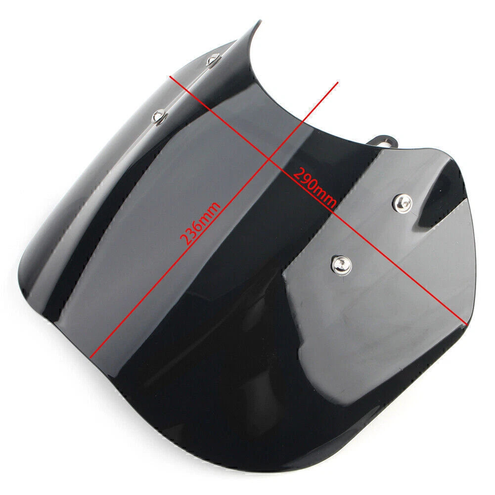 Windscreen Windshield Deflector with Bracket for Honda CMX500 Rebel (2018–2020)