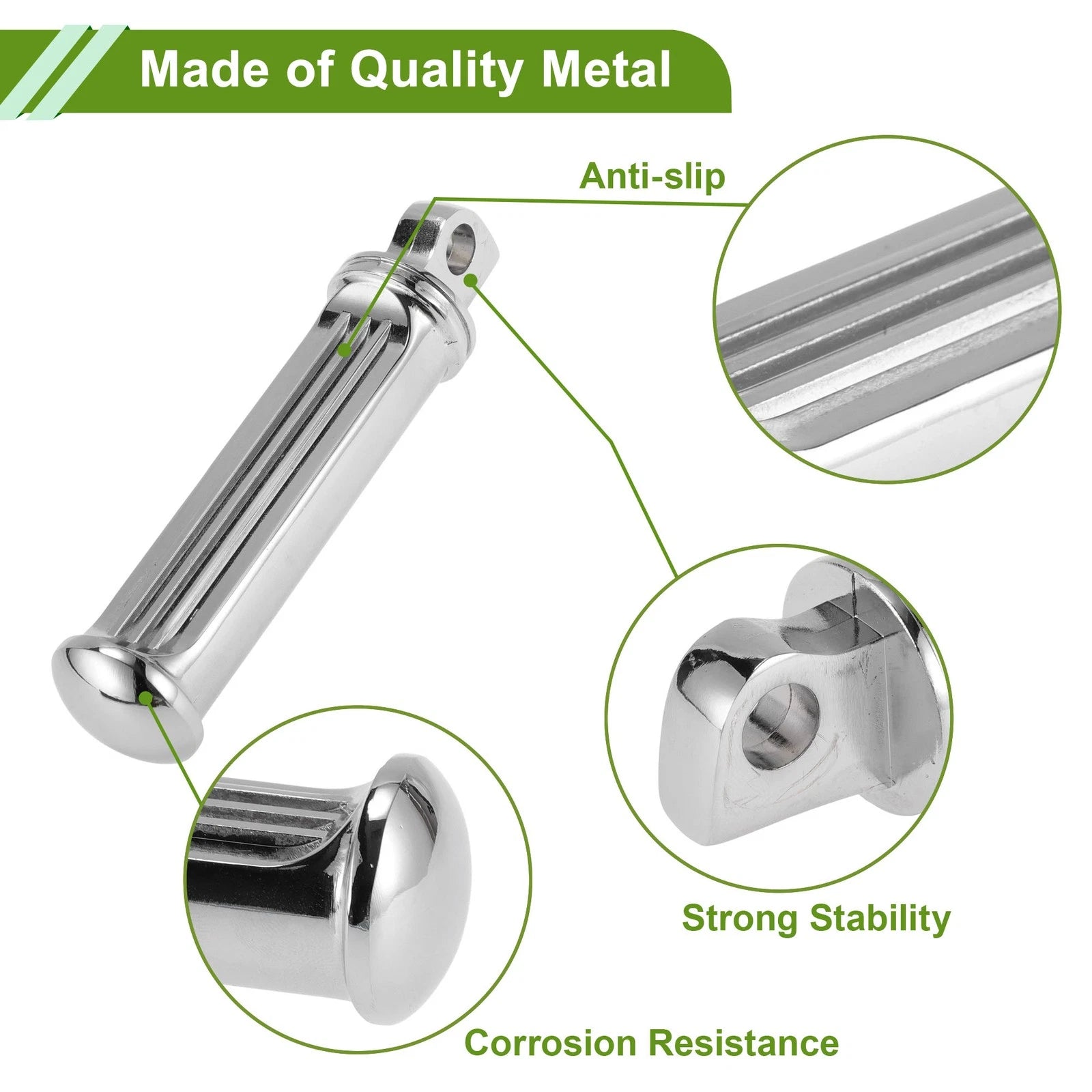 Foot Pegs for Harley Davidson (1 Pair)