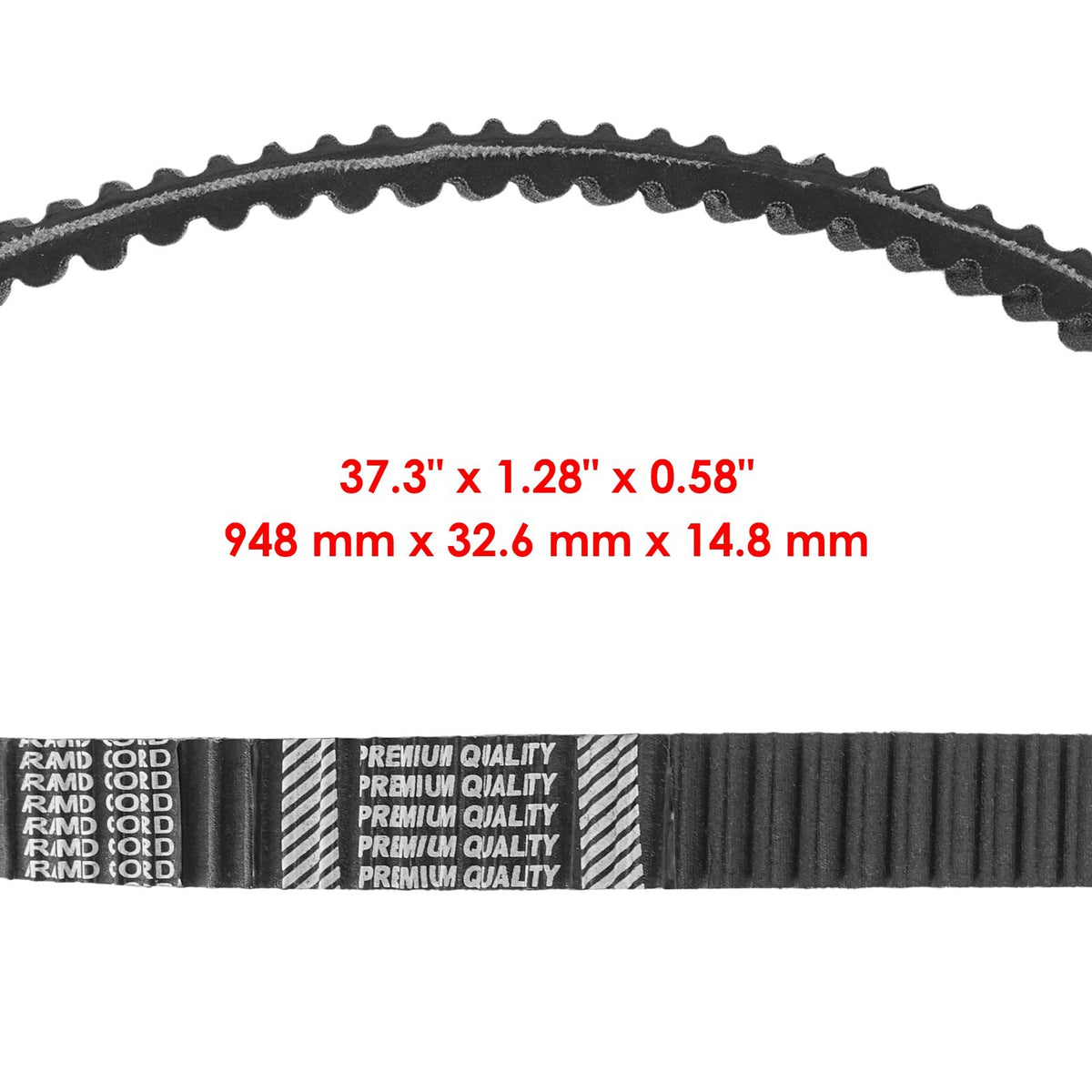 Aramid Drive Belt for Arctic Cat Wildcat X 1000 (2013–2019)