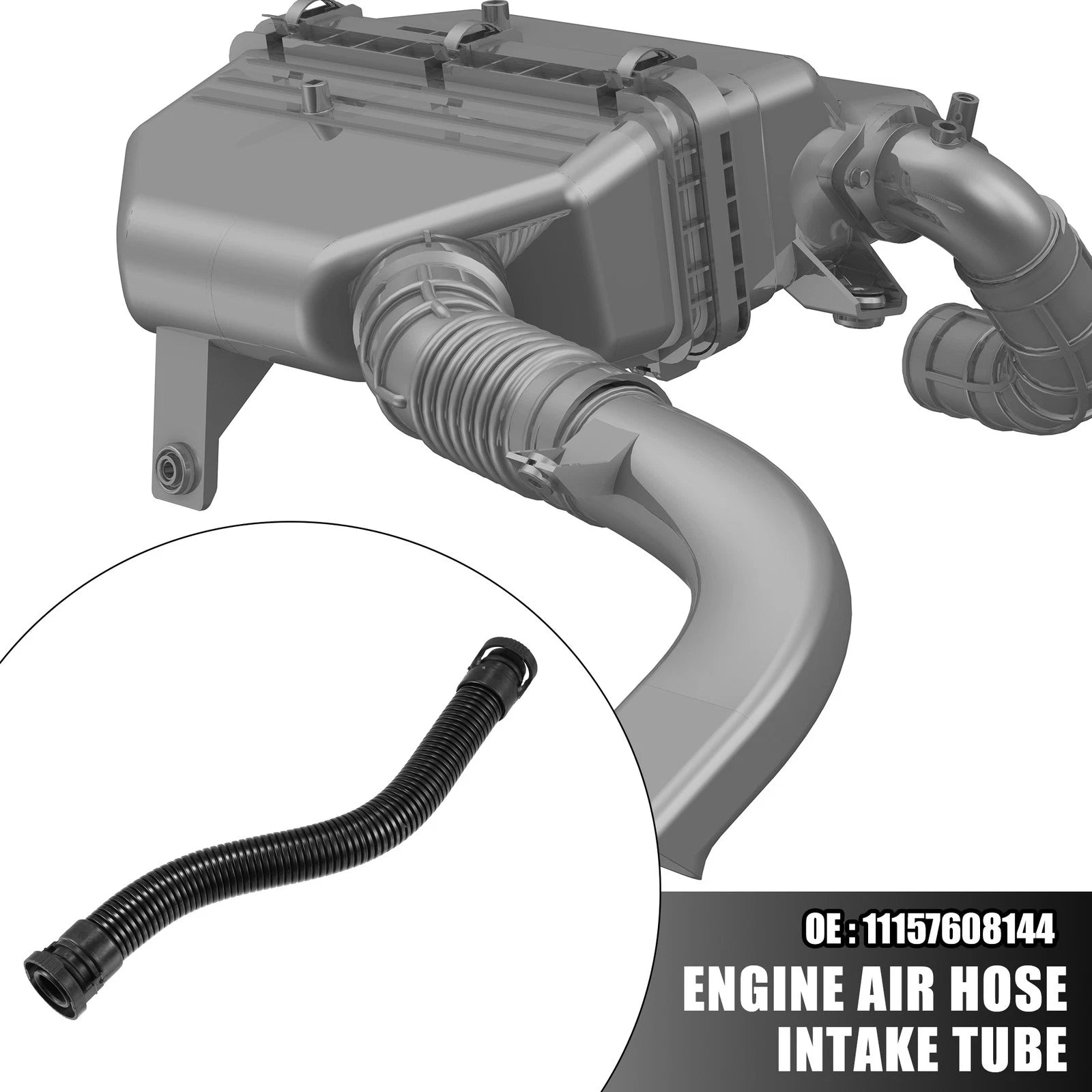 Engine Air Intake Hose Replacement for BMW 3 Series (2012–2016)