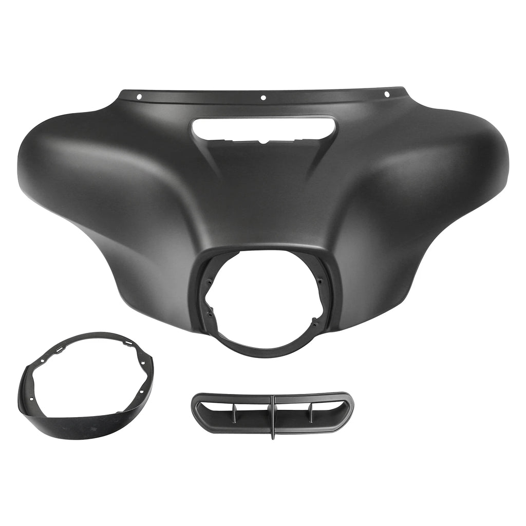 Outer Batwing Fairing for Harley Electra Glide (2014–2024) Industrial Gray Denim