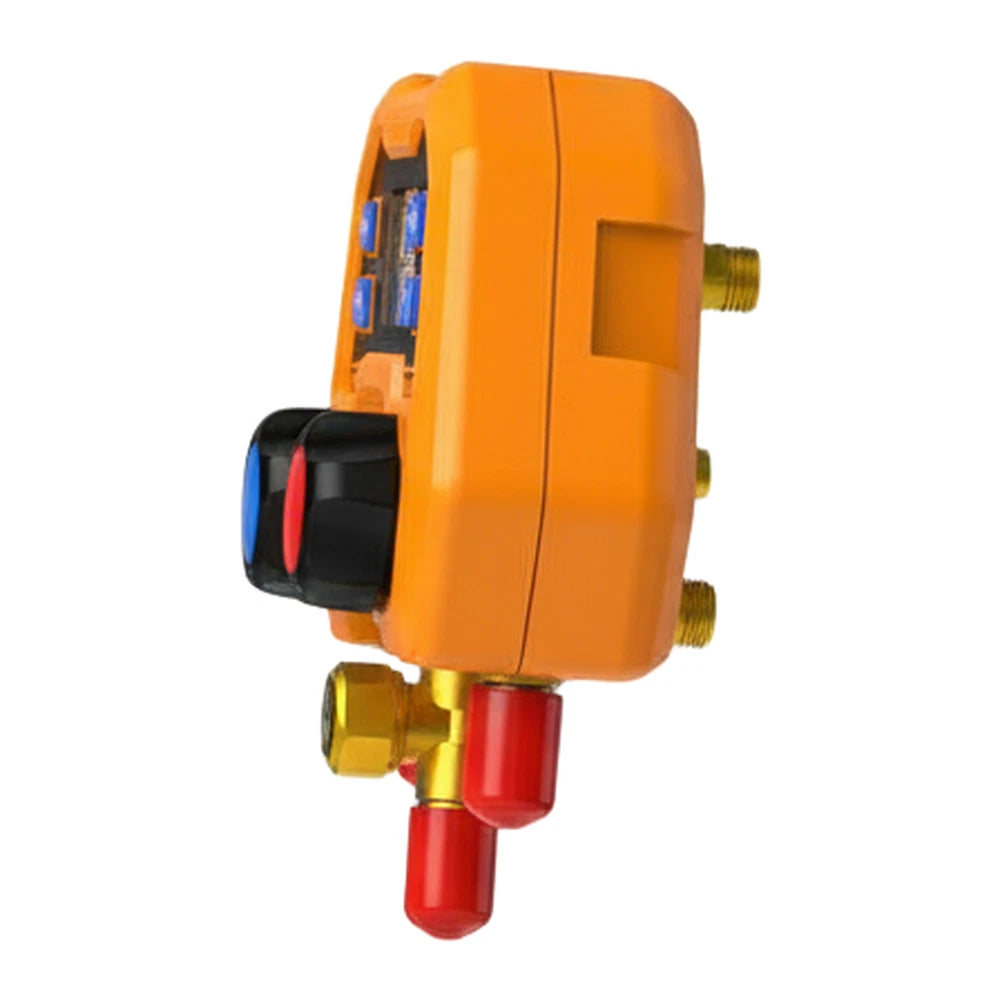 Digital Fluoride Gauge Dual Pressure Valve for Air Conditioner Repair