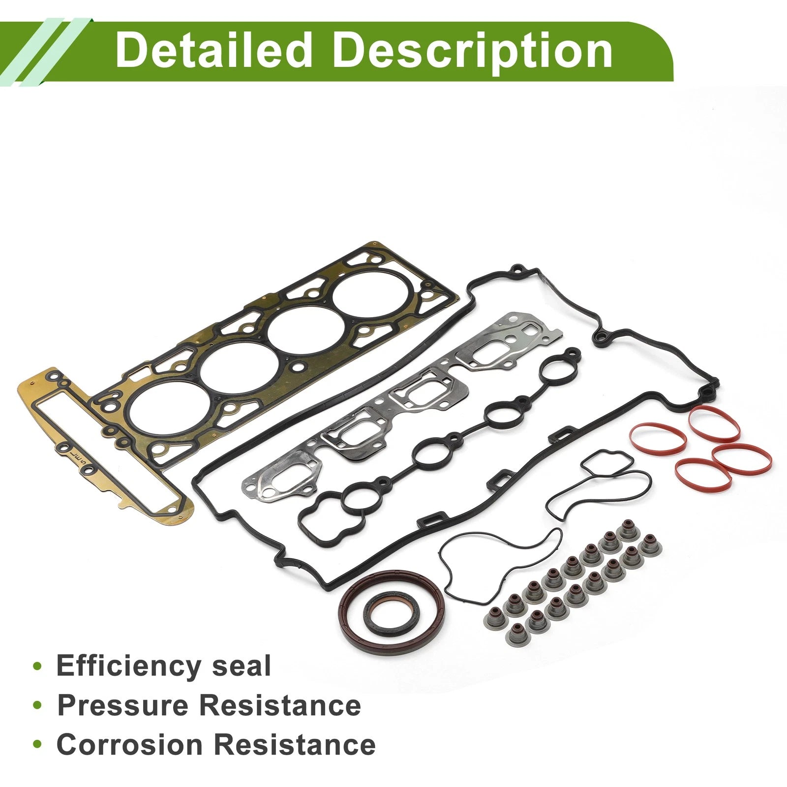 Cylinder Head Gasket Kit for Buick LaCrosse (2006–2009) 1 Set
