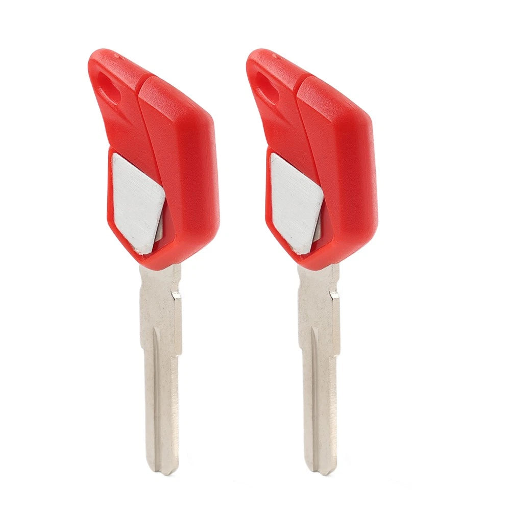 2X Uncut Blade Blank Key for MV Agusta F4 1000 Brutale (2004–2019)
