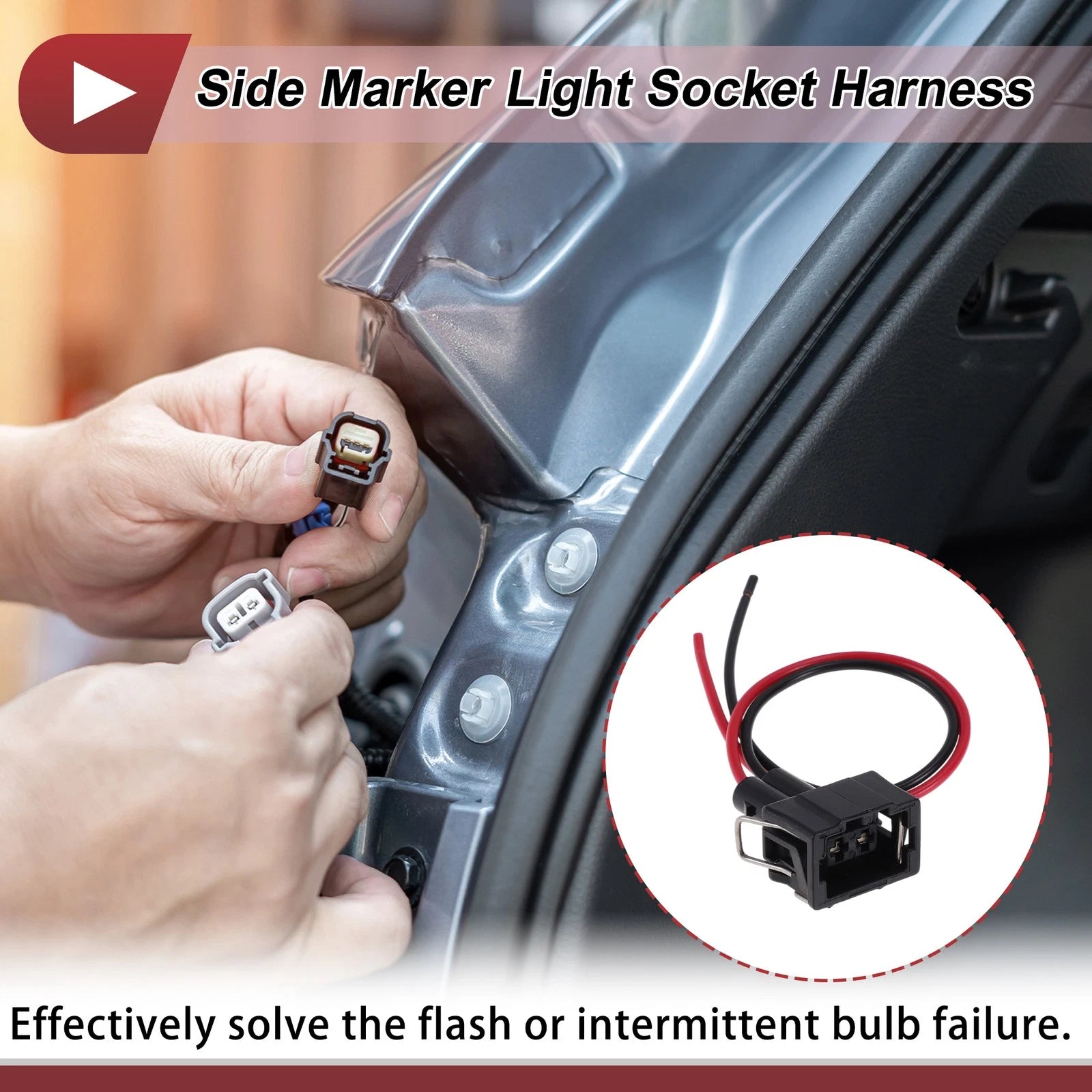 Side Marker Light Socket Wiring for Volkswagen T4 (1990–2003)
