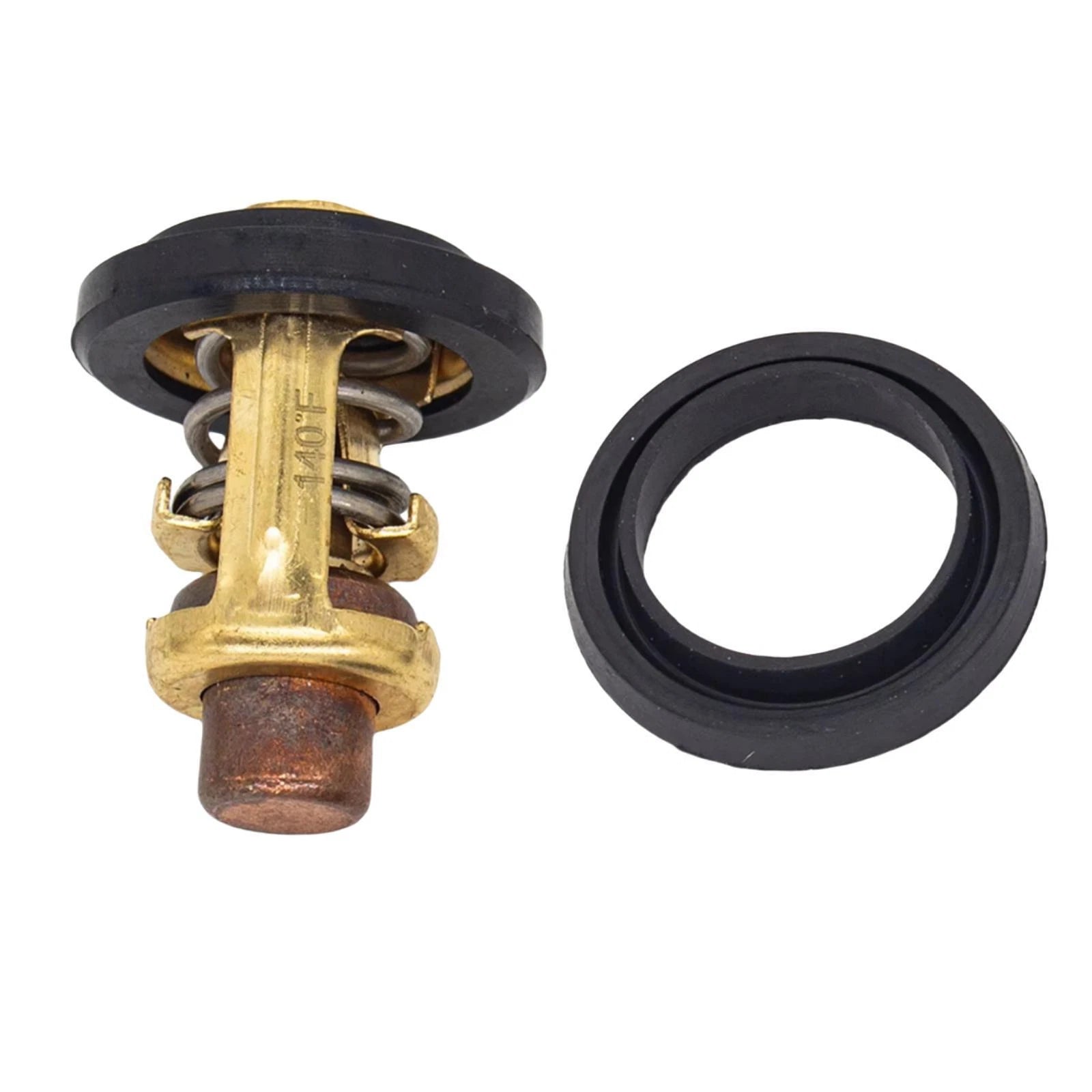 Thermostat with Gasket for Yamaha 2 Stroke 9.9 15 HP (1990–2023)