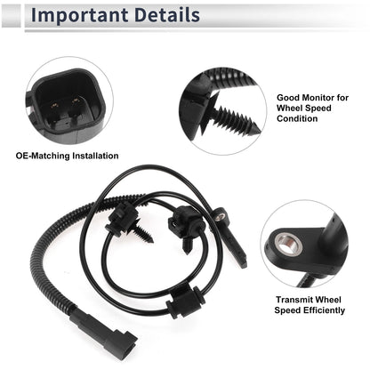 ABS Wheel Speed Sensor for Cadillac CTS (2008–2015) Rear Left/Right
